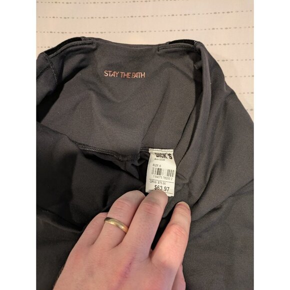 Calia Carrie Underwood Limited Edition Black Onyx Velvet Pieced Leggings Small - Picture 5 of 9